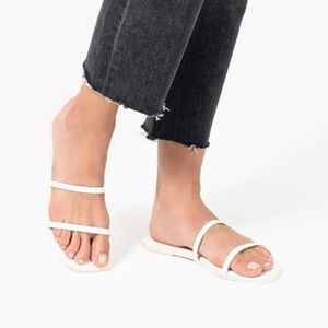 TKEES Gemma Sandal Cream